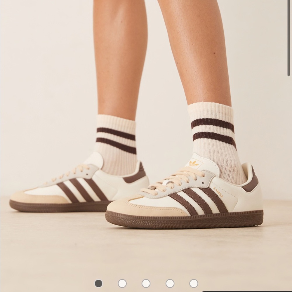 Adidas Samba OG Cream and Brown